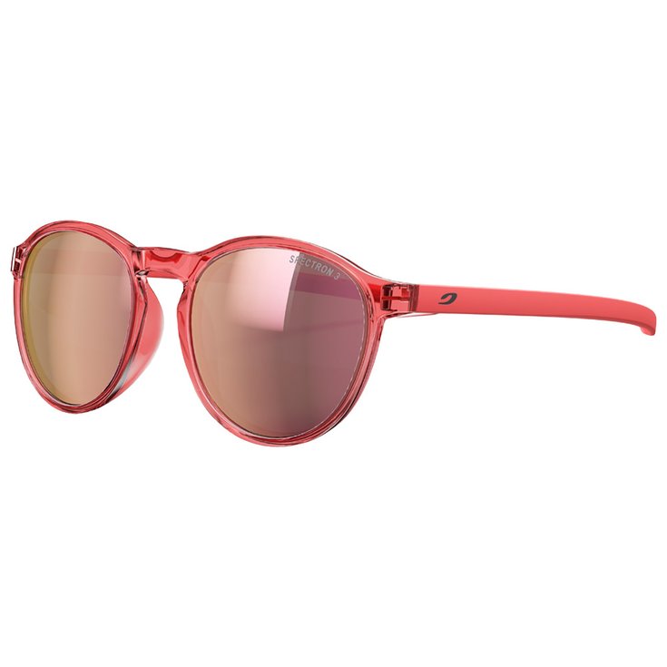 Julbo Lunettes de soleil Joliet Translucide Brillant Corail Corail Mat Spectron 3 Présentation