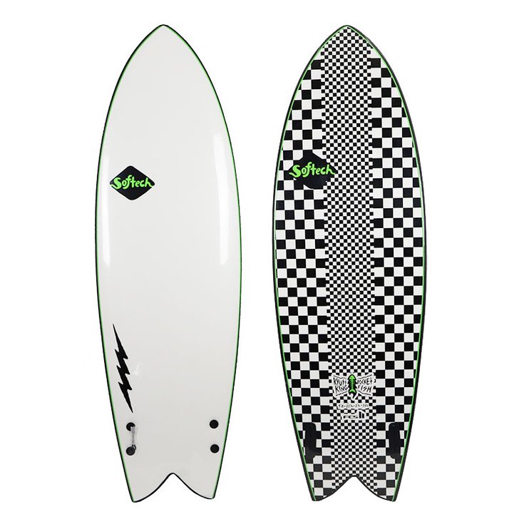 Softech Board de Surf Kyuss Fishh - Checkered Profil