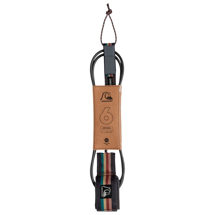 Quiksilver Leash Surf Original Fish Rasta Présentation