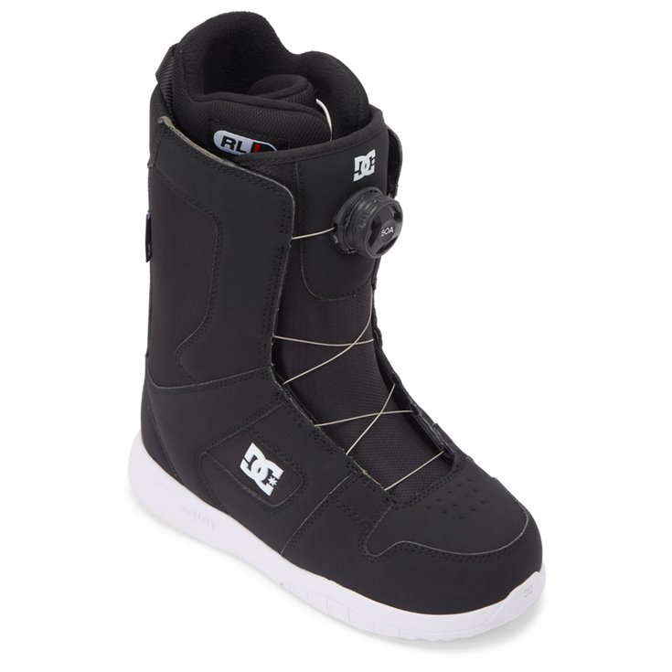 DC Boots Women Phase Boa Black White Présentation