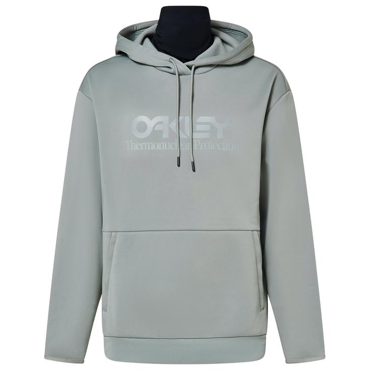 Oakley Sweat Rider Long 2.0 Hoodie Cement Présentation