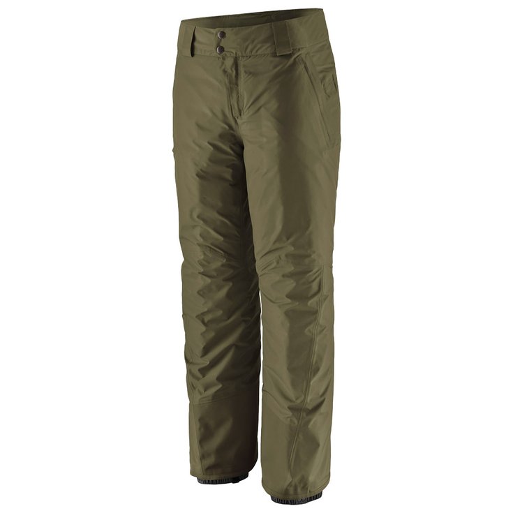 Patagonia Pantalon Ski M's Insulated Powder Town Pants Pine Needle Green Présentation