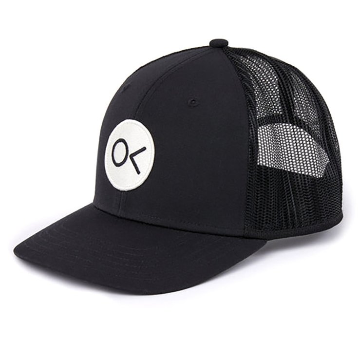 Outerknown Casquettes OK Patch Trucker - Black Profil
