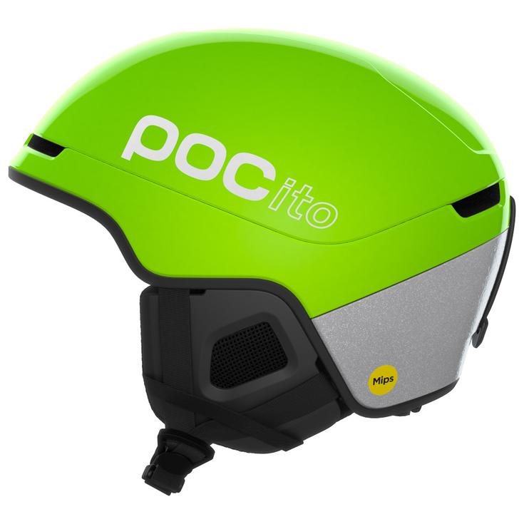 Poc Casque de ski Pocito Obex Mips Fluorescent Yellow Green 