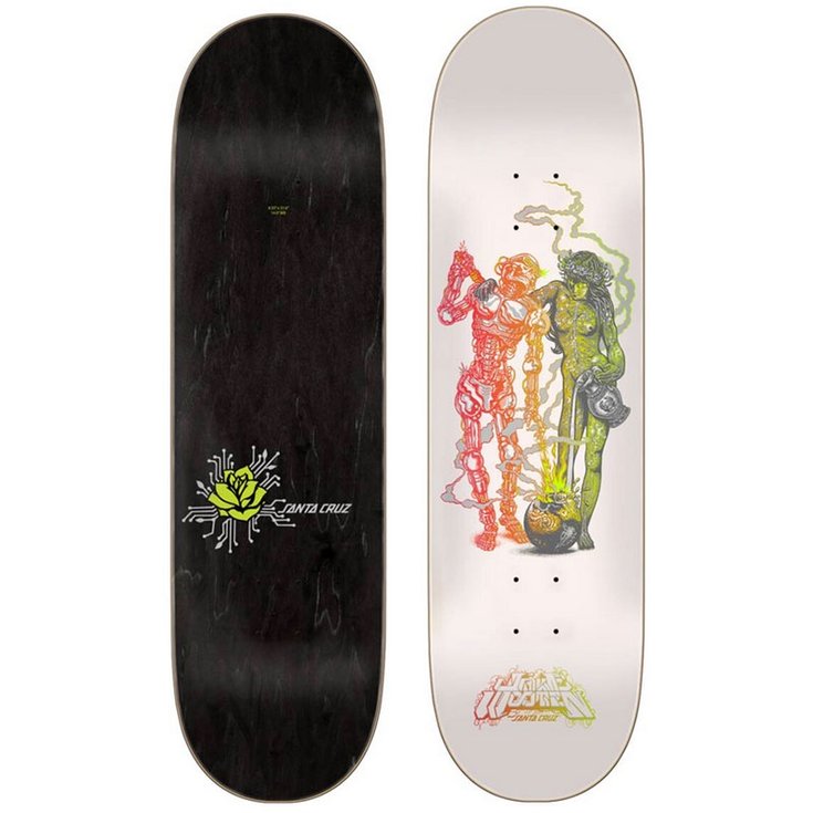 Santa Cruz Skate Planche de Skateboard Santa Cruz - Wooten Duo - 8.5" - Sans Dos