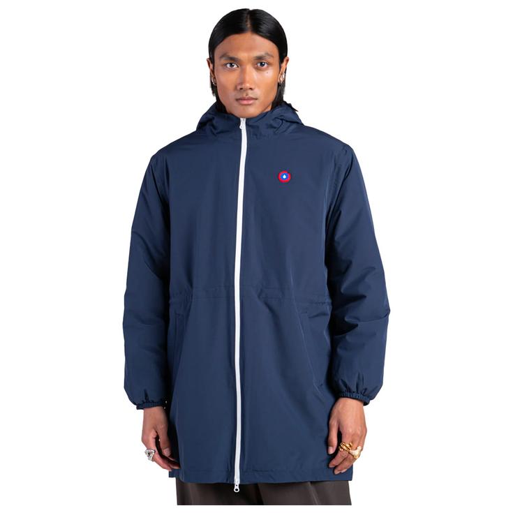 Flotte Blouson Street Pompidou Indigo Présentation