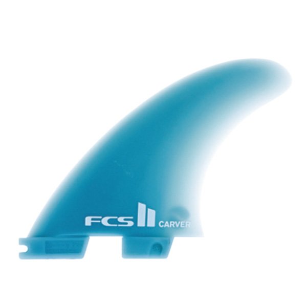 Fcs Ailerons Surf Dérives Arrières Quad II Carver Glass-Flex Flat Foil- Small Présentation