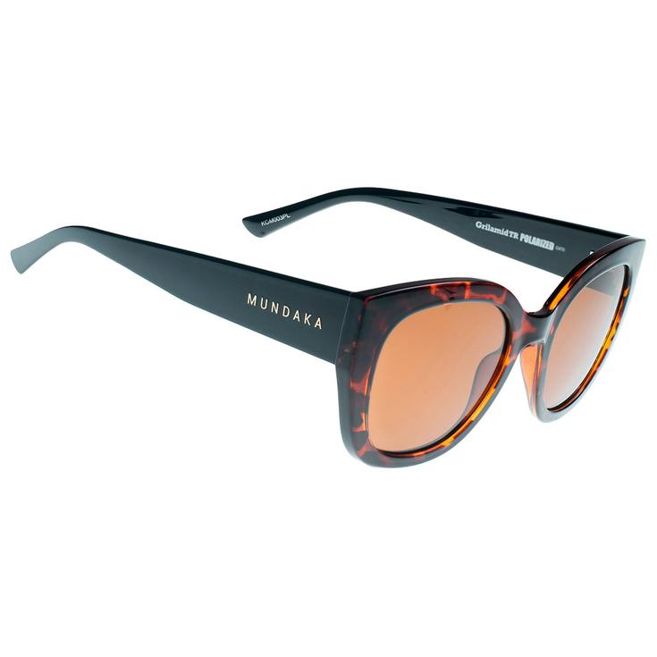 Mundaka Optic Lunettes de soleil Kome Brown Tort Black Bronze Polarized Présentation