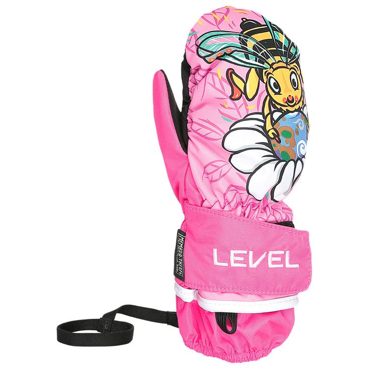 Level Moufles Animal Mitt Rose Présentation