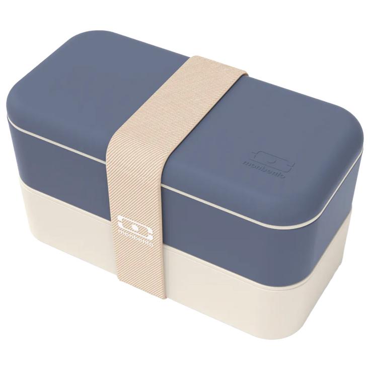 monbento Boîte Alimentaire Original 1L Blue Natural Présentation