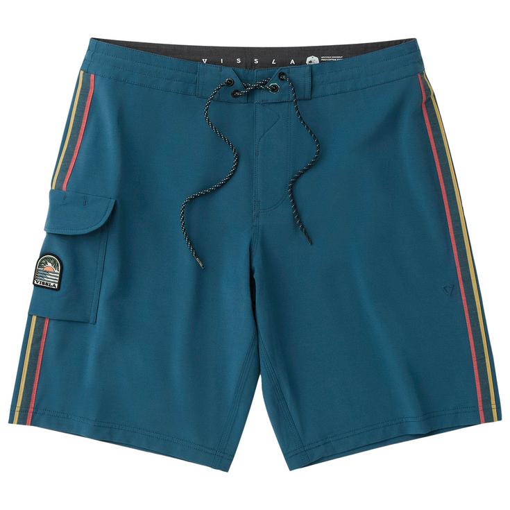 Vissla Boardshort Long Sets 21" Dark Denim Présentation