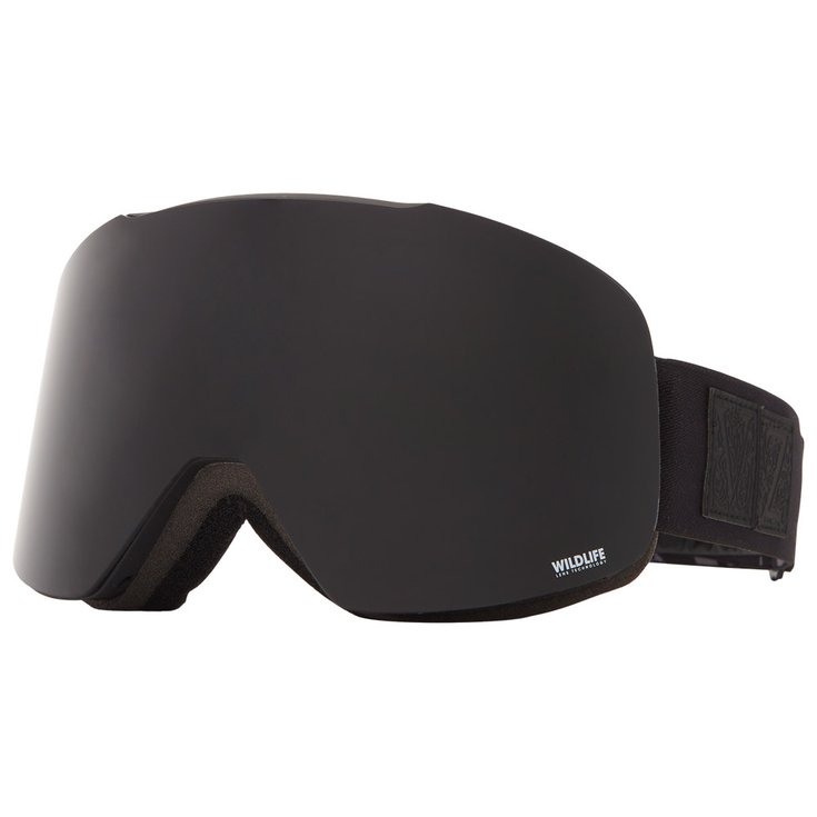 Von Zipper Masque de Ski Outro Black Satin Wildlife Blackout Présentation