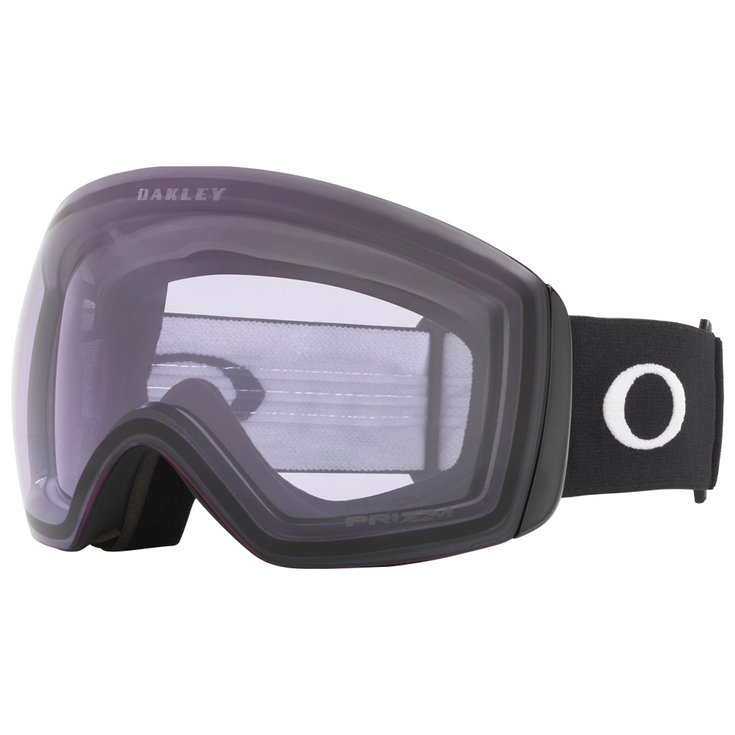 Oakley Masque de Ski Flight Deck L Matte Black Prizm Clear Présentation