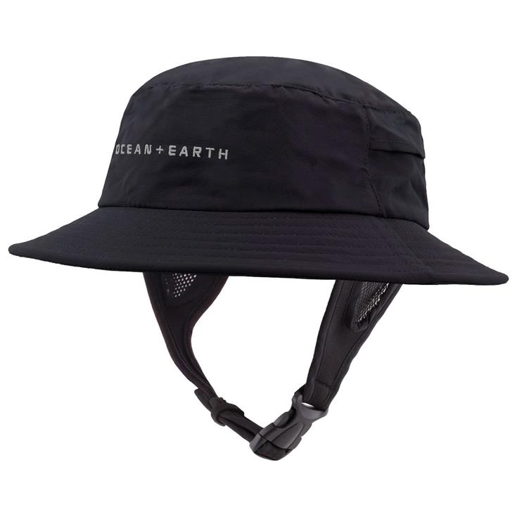 Ocean And Earth Casquette Surf / Chapeau Surf Bingin Soft Peak Black Présentation