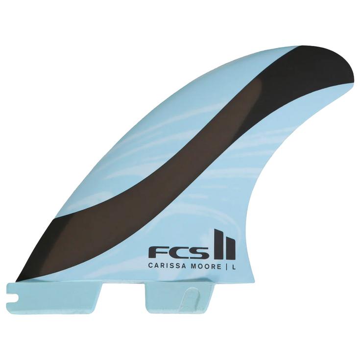 Fcs Ailerons Surf II Carrissa Moore PC Aircore Tri Blue / Black Présentation