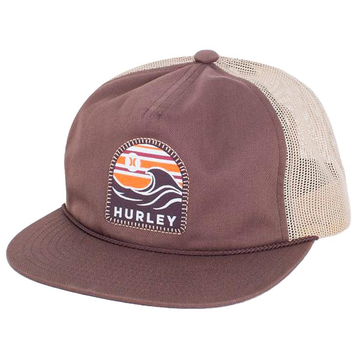 Hurley Casquettes Mavericks Trucker Hat Velvet Brown Présentation