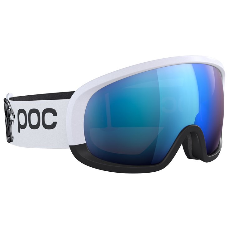 Poc Masque de Ski Fovea Mid Race Marco Odermatt Ed. Hydrogen White Uranium Black Clarity Highly Intense Partly Sunny Blue Présentation