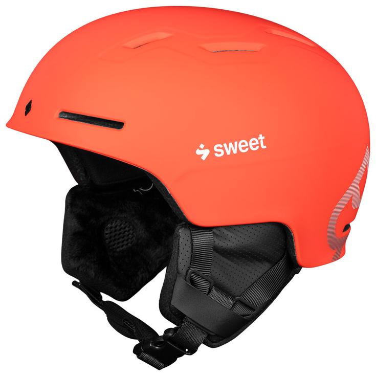 Sweet Protection Casque de ski Winder Jr Flame Orange Présentation