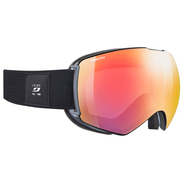 Julbo Masque de Ski Lightyear Noir Gris Reactiv 1-3 High Contrast Présentation