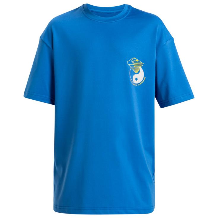 Quiksilver Top Manches Courtes Surf Tee SS You Nebulas Blue Présentation