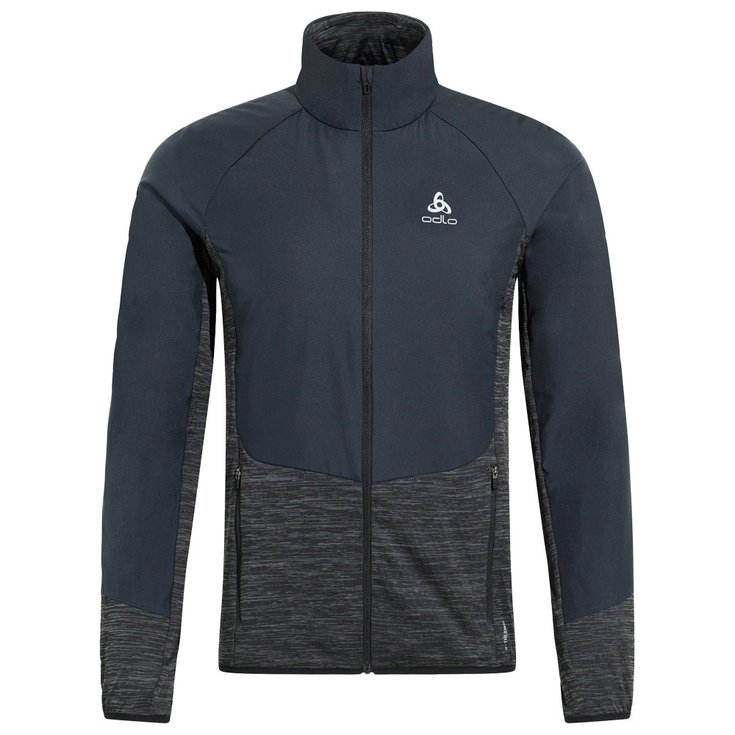Odlo Veste de trail Essential Insulator Hybrid Jkt Black Présentation