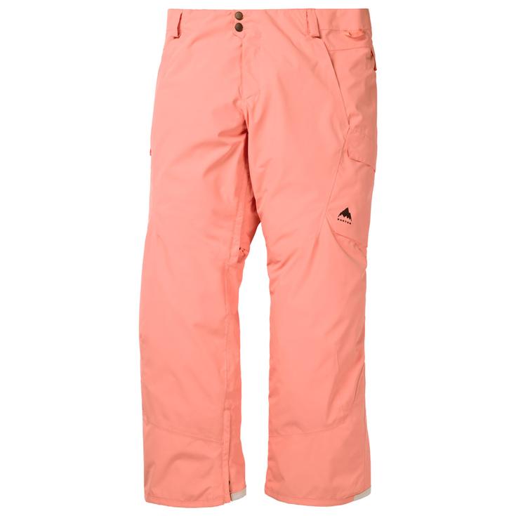 Burton Pantalon Ski Reserve 2L Pants Sunrise Coral Présentation