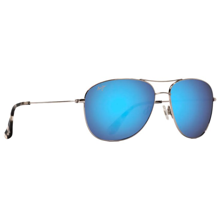 Lunettes de soleil Maui Jim Cliff House Reader 2 0 Argent Blue Hawai MauiBrilliant Ete 2024 Glisse proshop