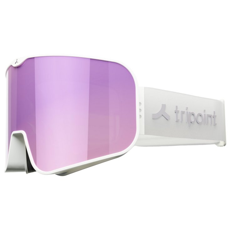 Tripoint Masque de Ski Tumba Peak Matt White Purple Purple Multi Présentation