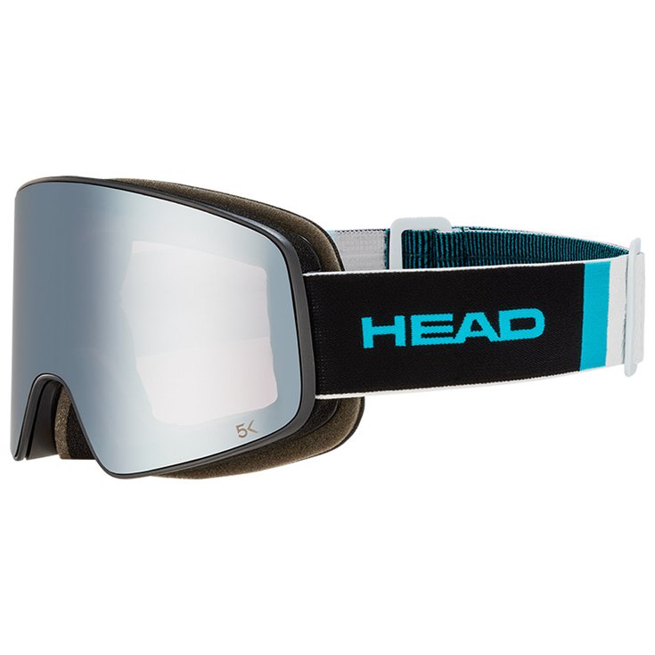 Head Masque de Ski Horizon 5K Race Chrome + Orange Présentation