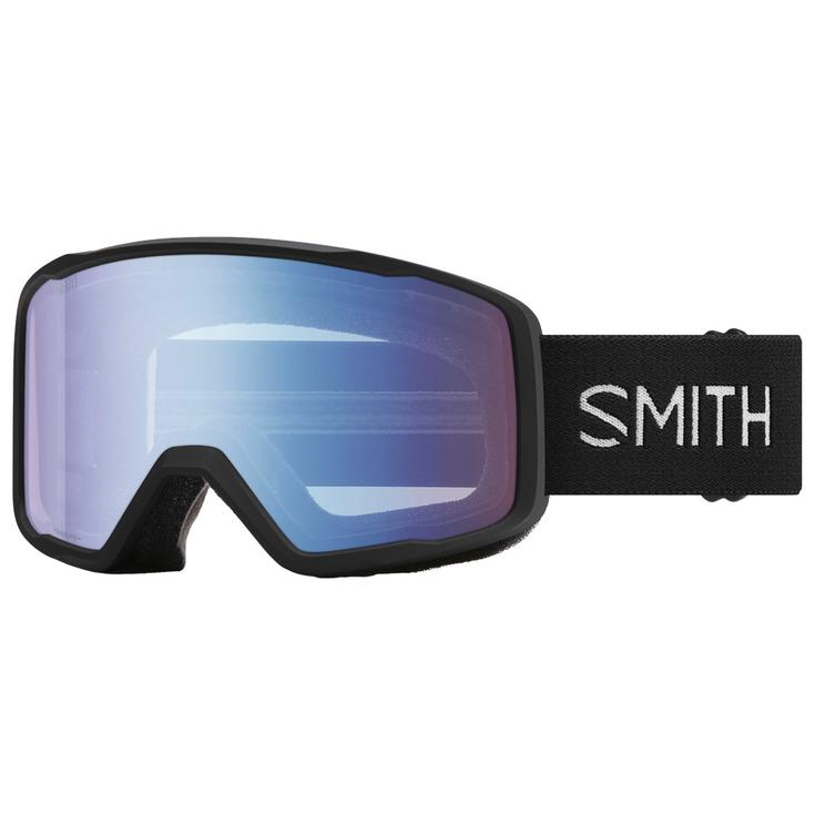 Smith Masque de Ski Tribute Black Blue Sensor Mirror Présentation