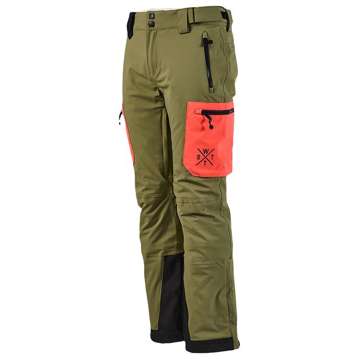 Watts Pantalon Ski Elipse Olive Présentation