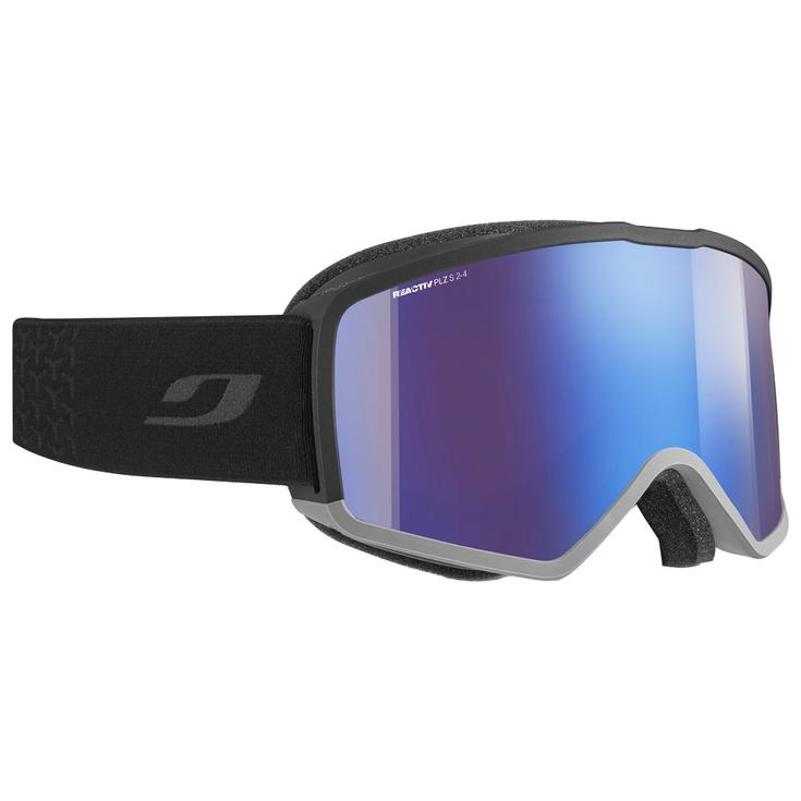 Julbo Masque de Ski Banger Noir Gris Reactiv 2-4 Polarized Présentation
