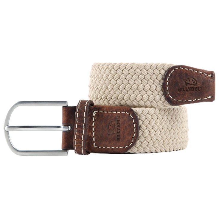 BillyBelt Ceinture Tressée Beige Sable Présentation