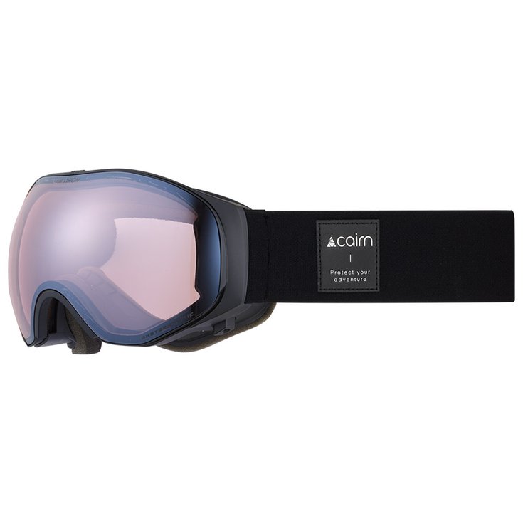 Cairn Masque de Ski Air Vision Otg Evolight Nxt® Mat Black Silver Présentation