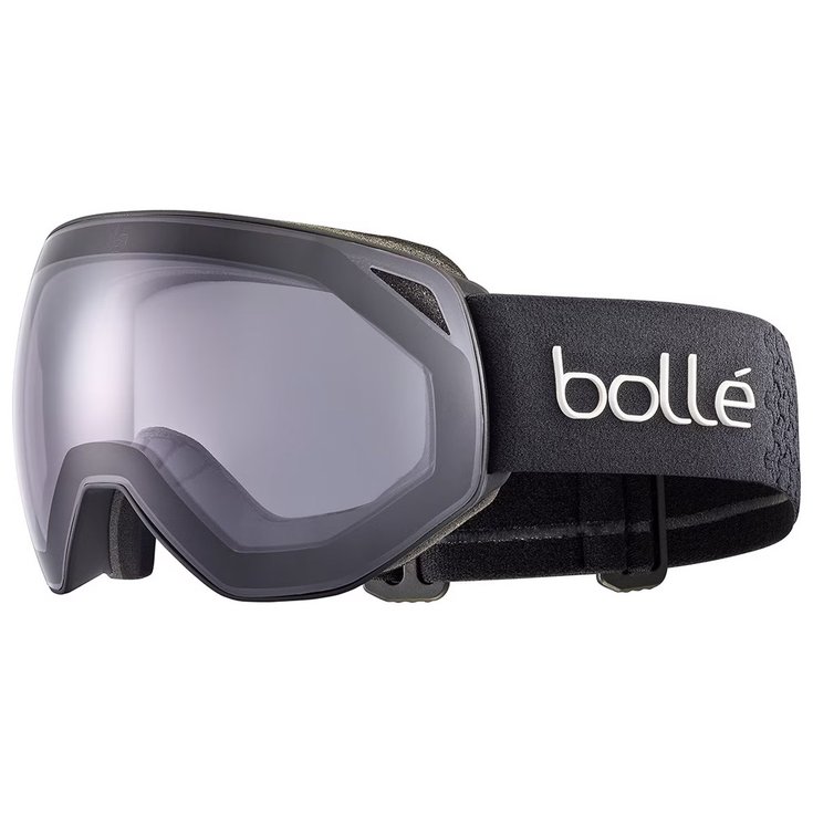 Bollé Masque de Ski Torus Black Matte High Contrast Photochromic Grey Présentation