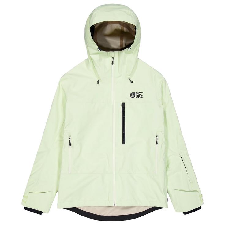 Picture Blouson Ski Sylva 3 Layers Lime Cream Présentation
