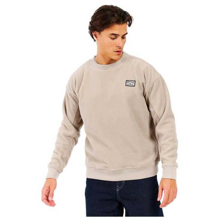 Protest Sweat PrtHawk SweatSshirt Bamboo Beige Présentation