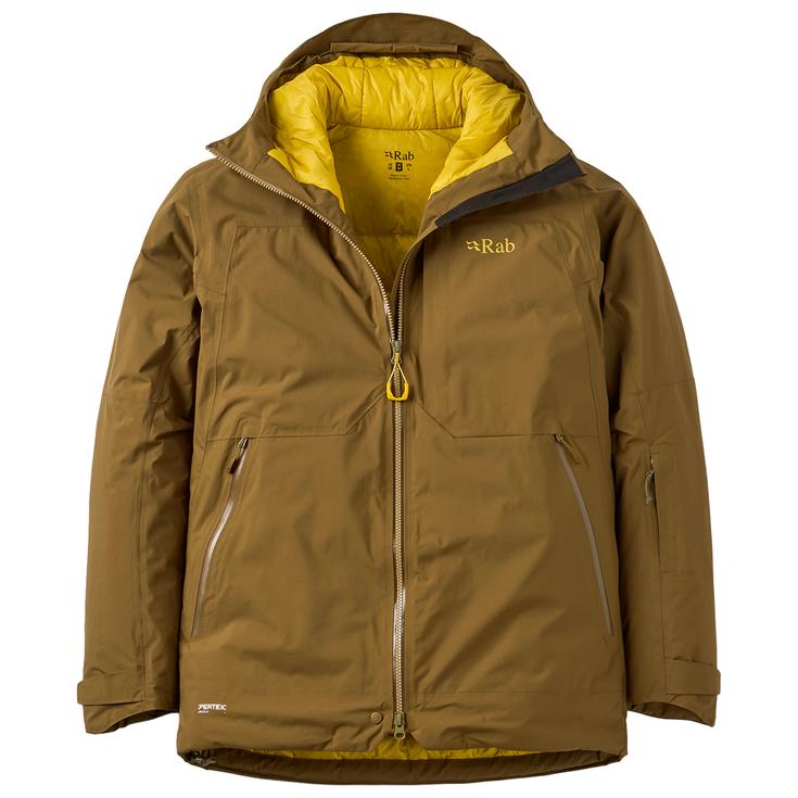 RAB Blouson Ski Optical Down Jacket Oak Présentation