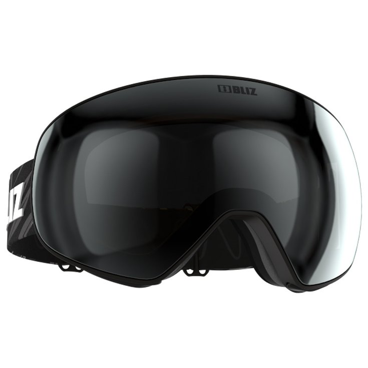 Bliz Masque de Ski Floz Matte Black Brown Silver Mirror Présentation