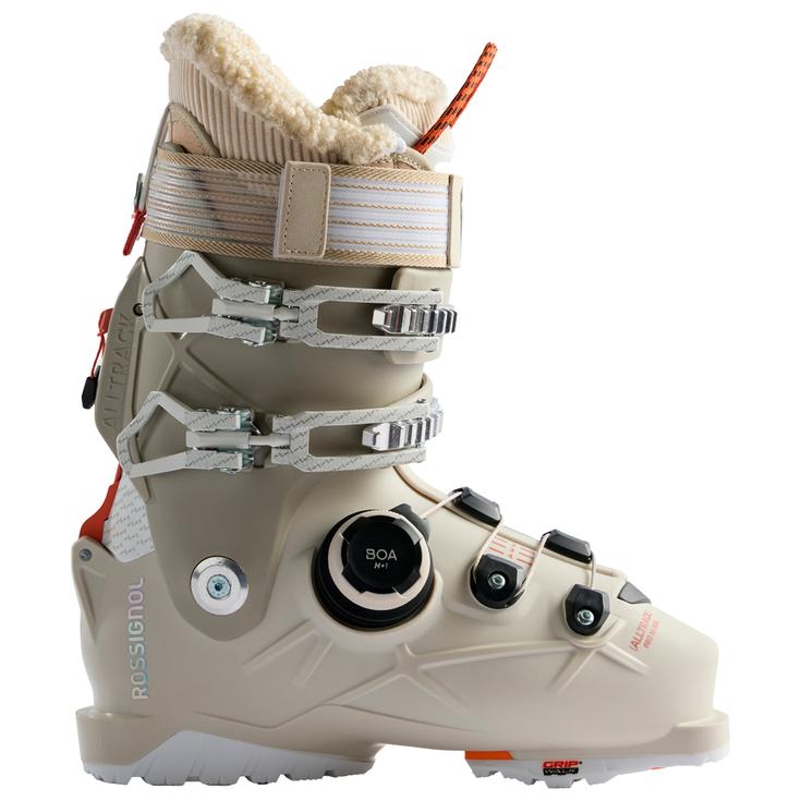 Rossignol Chaussures de Ski Alltrack 90 Pro Boa W Beige Mastic Dos