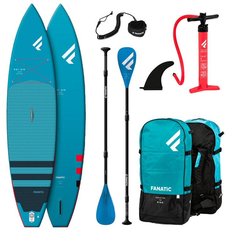 Fanatic Pack SUP Ray Air/Pure (Blue) Détail