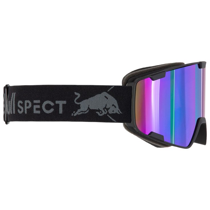 Red Bull Spect Masque de Ski Park Matt Black Brown Green Mirror Présentation