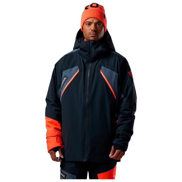Rossignol Blouson Ski Hero 4 Way Stretch Insulated Black Présentation