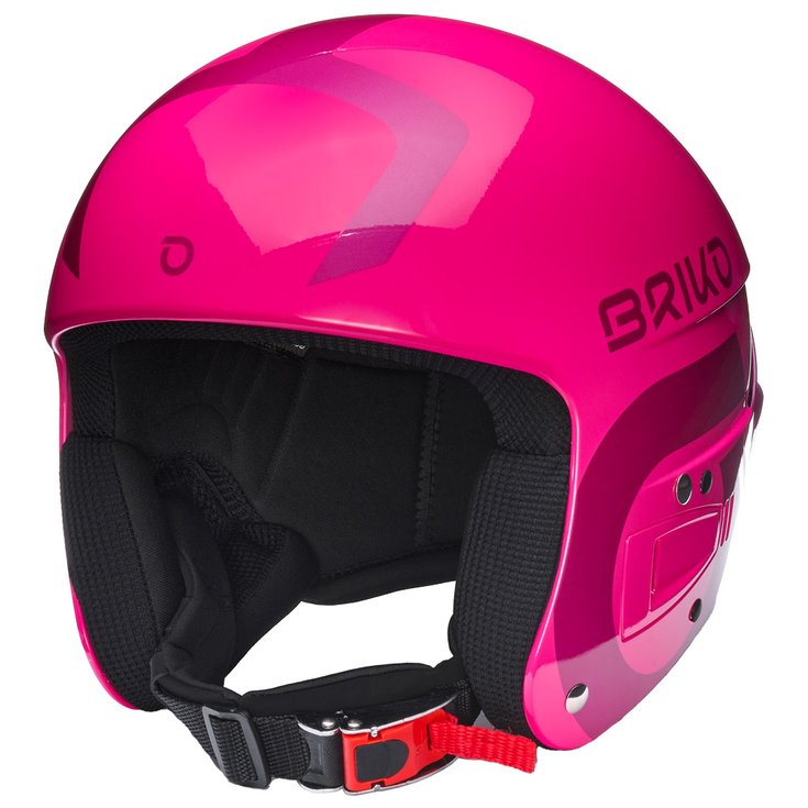 Briko Casque Vulcano Fis 6.8 Epp Shiny Red Violet Présentation