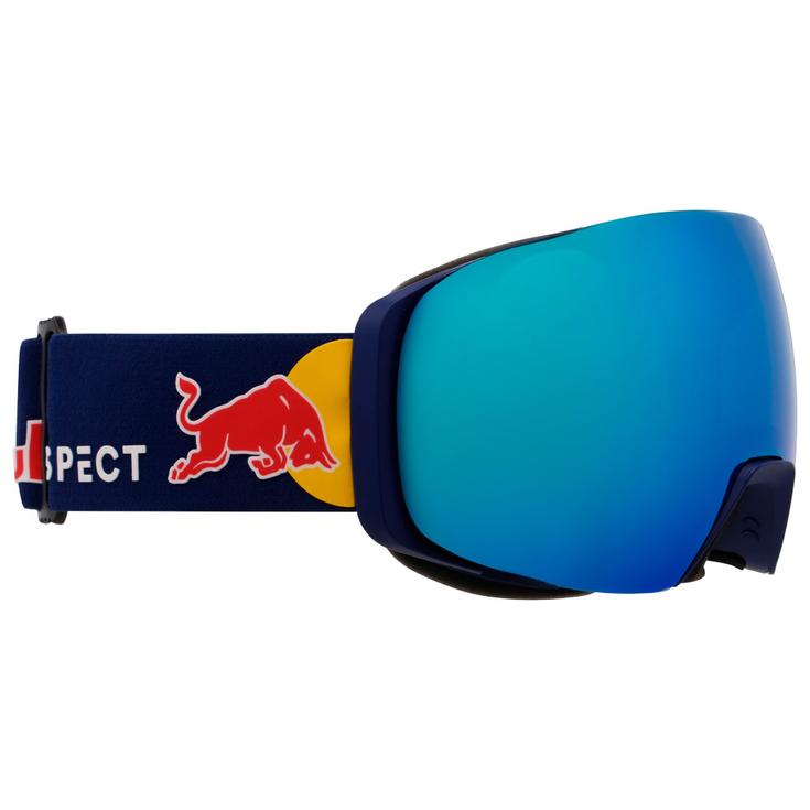 Red Bull Spect Masque de Ski Jon Matt Blue I-Boost Smoke Blue Mirror + Light Pink Présentation