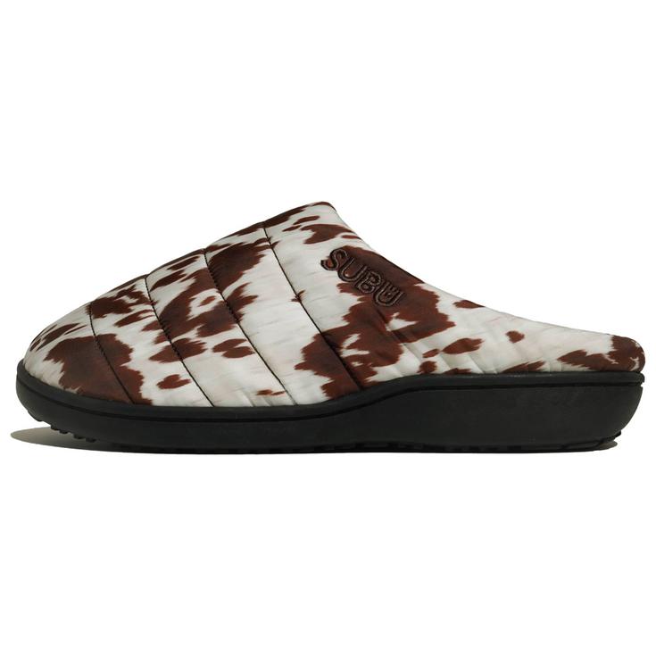 Subu Chaussons Subu Cow Brown Présentation