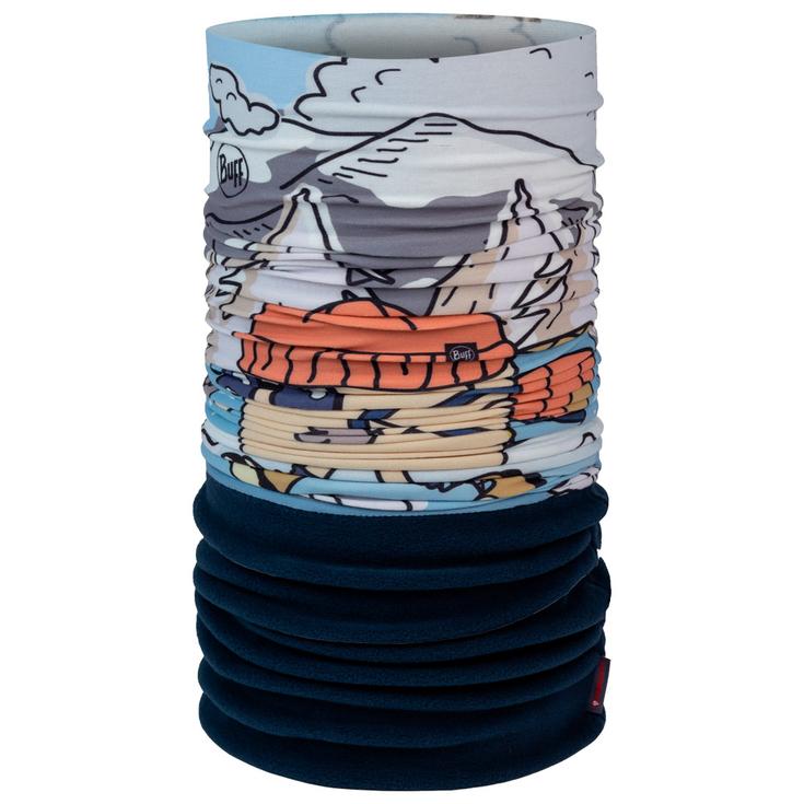 Buff Tour de cou Polar Youth Neckwear Teyt Blue Présentation