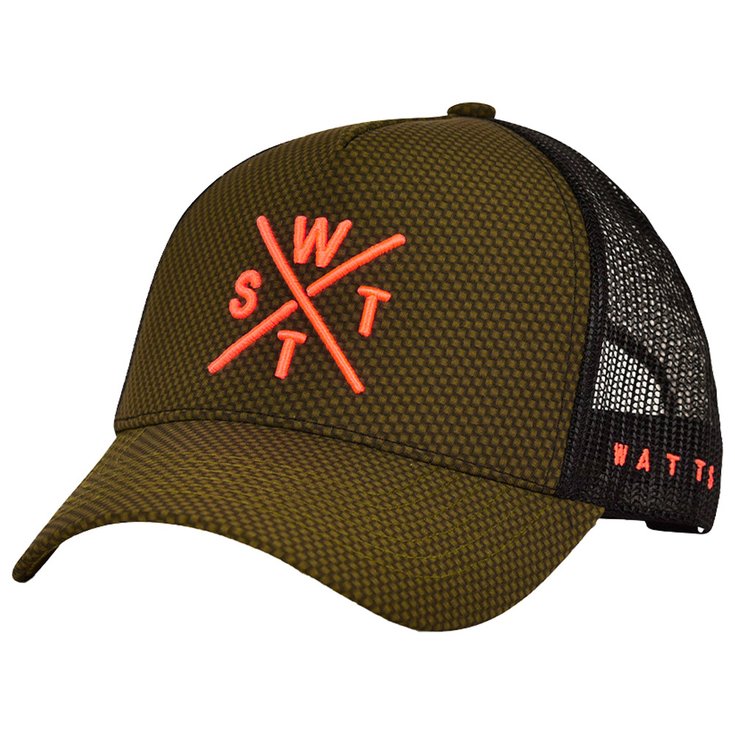 Watts Casquettes Tribe Cap Kaki Carbon Présentation