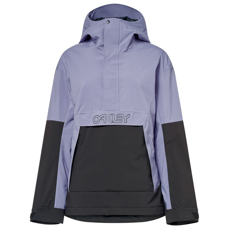 Oakley Blouson Ski W Tnp Tbt Insulated Anorak Blackout New Lilac Présentation