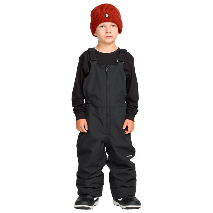 Volcom Pantalon Ski Little Flurry Bib Overall Black Présentation